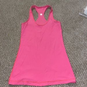 Lululemon Sonic Pink tank top size 6